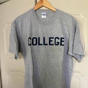 Never worn College t-shirt.
